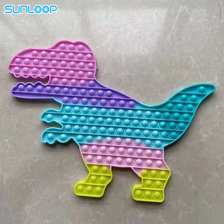 Фиджет игрушечный антистресс в виде животных огромный попет единорог игрушка