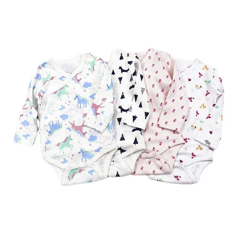 

Боди с длинным рукавом campure 0-2 лет, для девочек и мальчиков, хлопок, цвета в ассортименте