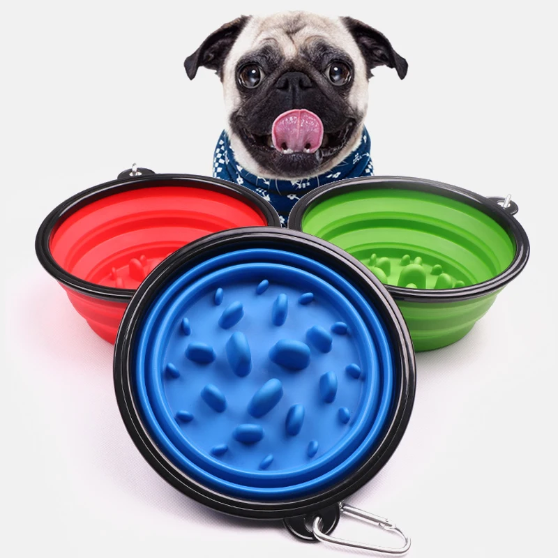 Портативная медленная Складная деталь для домашних животных прочная