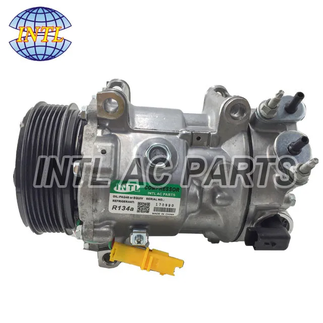 Санден SD7C16 1342 1301 1322 9684141780 9671451380 6453ZS 648756 Авто воздушный компрессор кондиционера