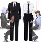 Аниме бензопила человек кобени хигашияма макима косплей костюм Дьявол охотники сила денджи Аки черный костюм наряд для мужчин женщин мужчин униформа