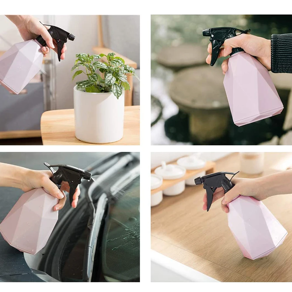 

600ML Pulverizador Agua Plant Spray Bottle Pressure Watering Can Mist Nozzle Handheld For Garden Succulents Flower Cleaning