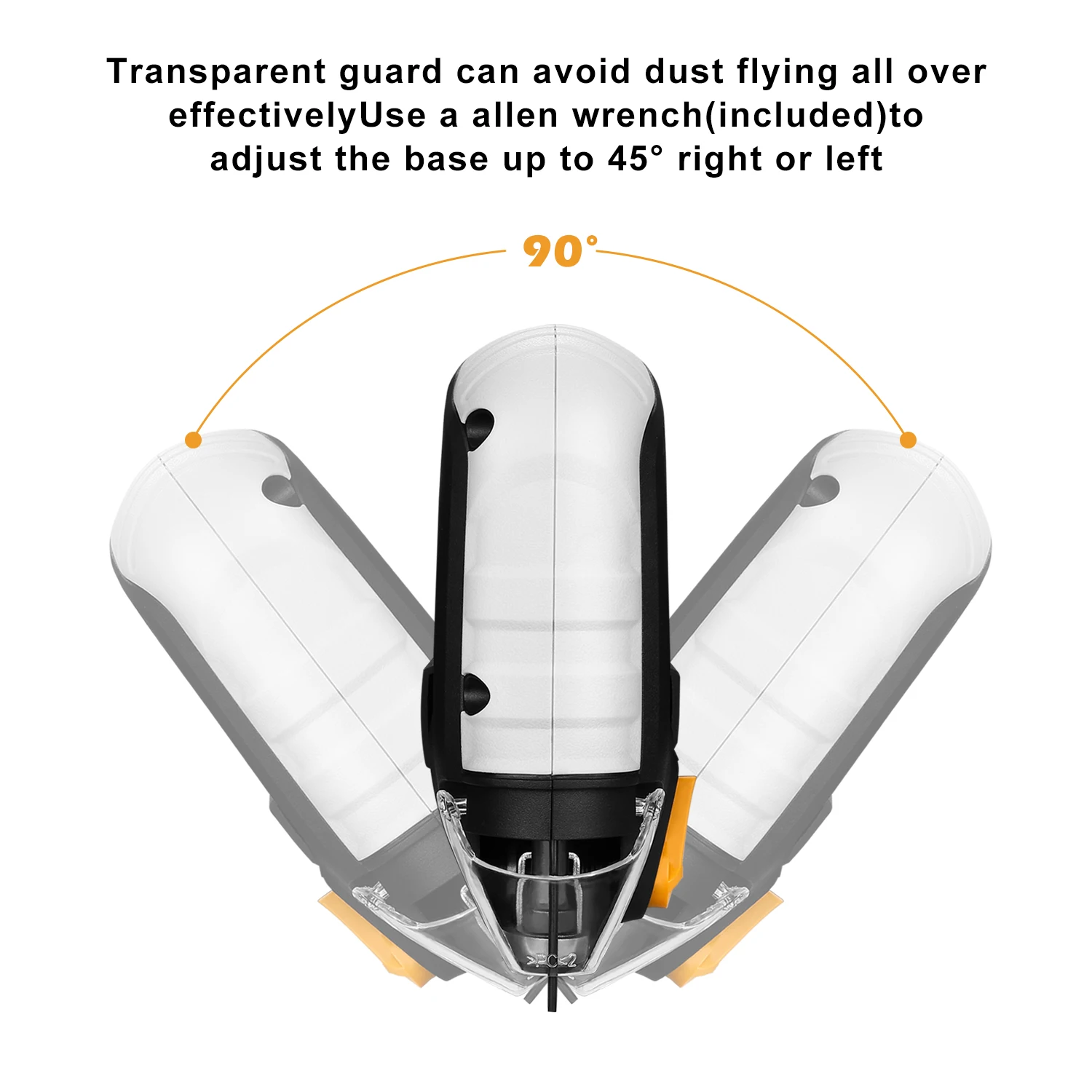 Мощная электропила DEKO шестигранная с переменной скоростью многоугольная
