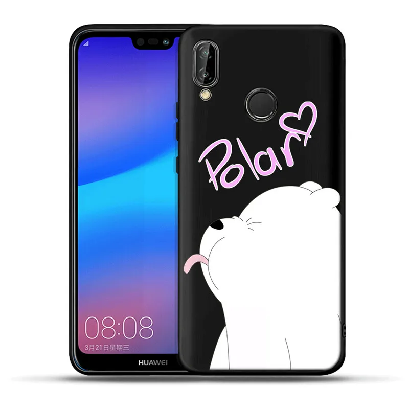 H1455 Силиконовый чехол с милой пандой для телефона huawei Mate10 20 Lite Pro P8 P9 P10 P20 Lite P20 P30 Pro P Smart Smart Coque Shell - Цвет: H1455