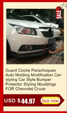 Защита Coche Parachoques Авто молдинг модификация автомобиля-Стайлинг автомобиля Стиль Бампер протектор Стайлинг молдинги для Chevrolet Cruze