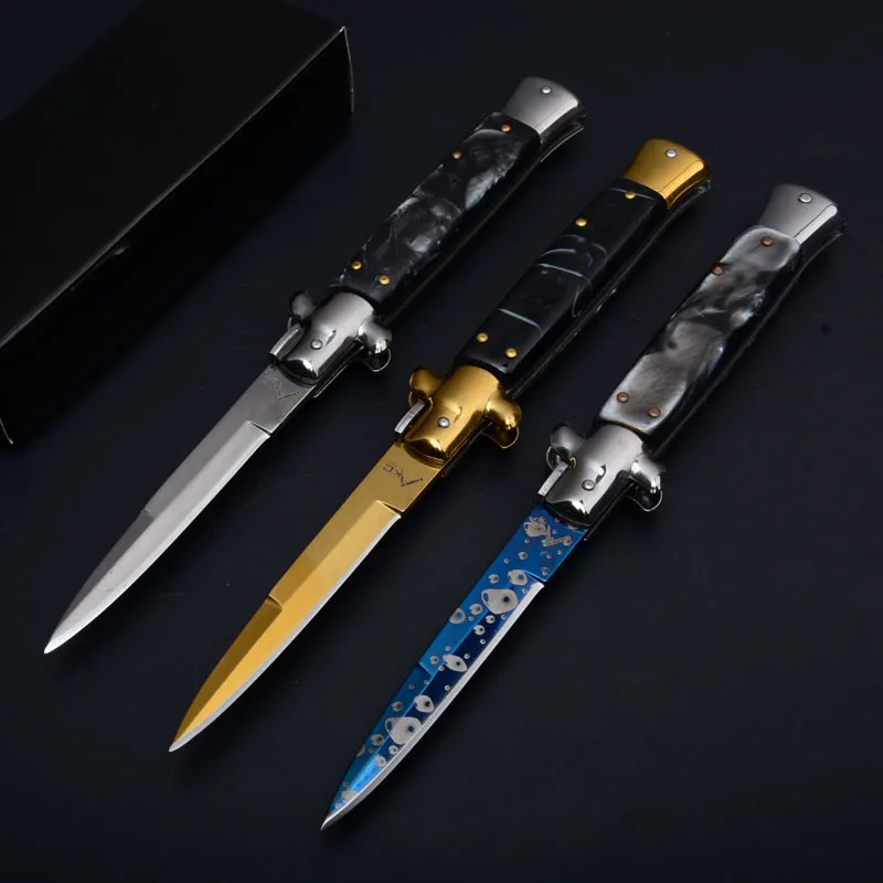 Больше стилей Новые итальянские карманные ножи итальянский Крестный отец ручка