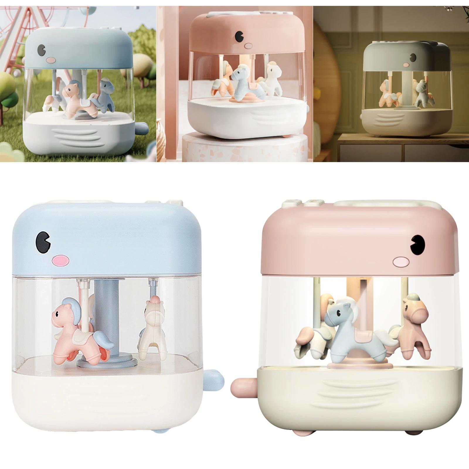 

Babies Musical Drum Toys Carousel Hand Drum Instruments Set Early Educational Learning Toy