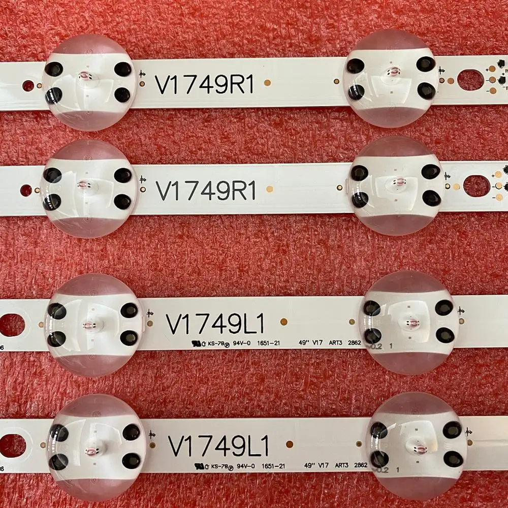 Светодиодная Лента Для LG 49UJ710V 49UJ675V 49UJ6560 49LJ614V 49UJ6585 49UV340C 49UJ6565 49UJ651V 49UJ670V 49UJ701V V17 - SMD...