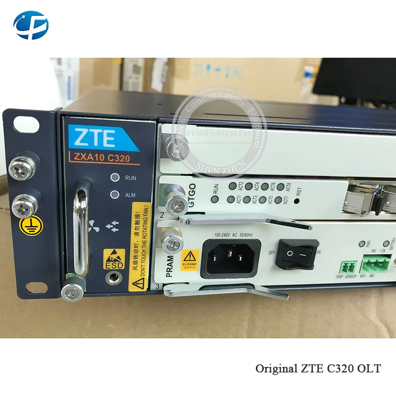 Мини zte C320 GPON OLT с 10GE SMXA/3+ 1* коляска+ 8pon GTGO C+ con 8 шт. sfp