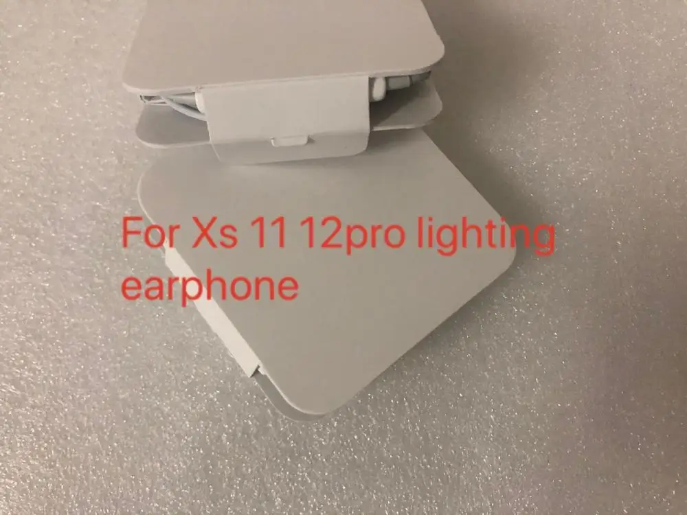 

30pcs/lot 100% Genuine Original Quality headset in ear headphones earphone With Remote Mic for i12pro 11 8 X XS With packaging