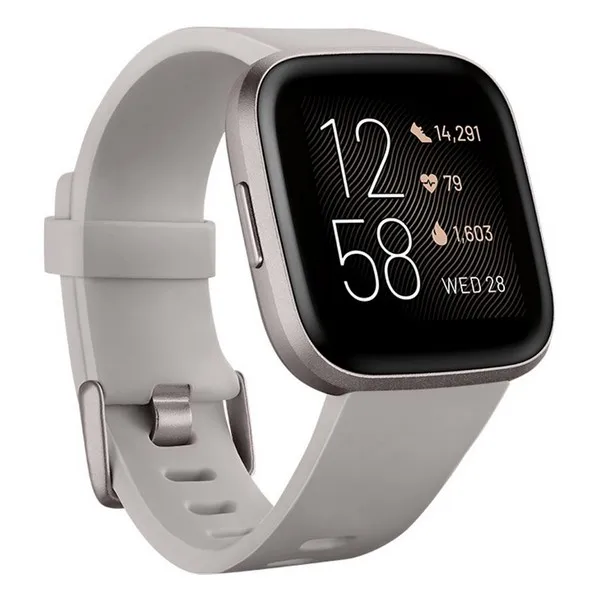 Смарт-часы Fitbit Versa 2 1 4 дюйма AMOLED Wi-Fi 165 мАч | Электроника