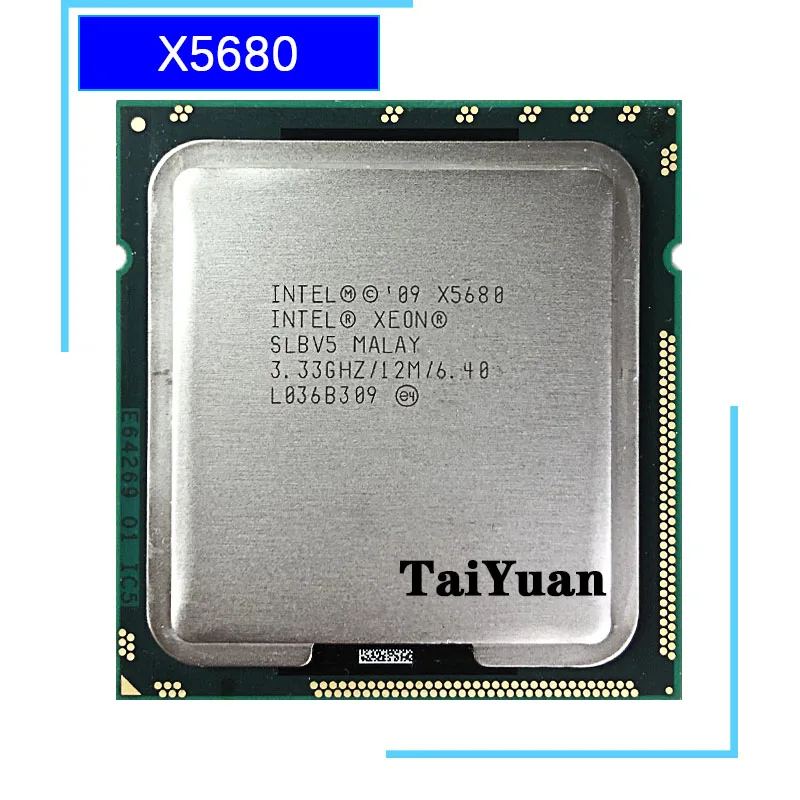 Процессор Intel Xeon X5680 3 ГГц шесть ядер 12 м 130 Вт LGA 1366|Процессоры| |