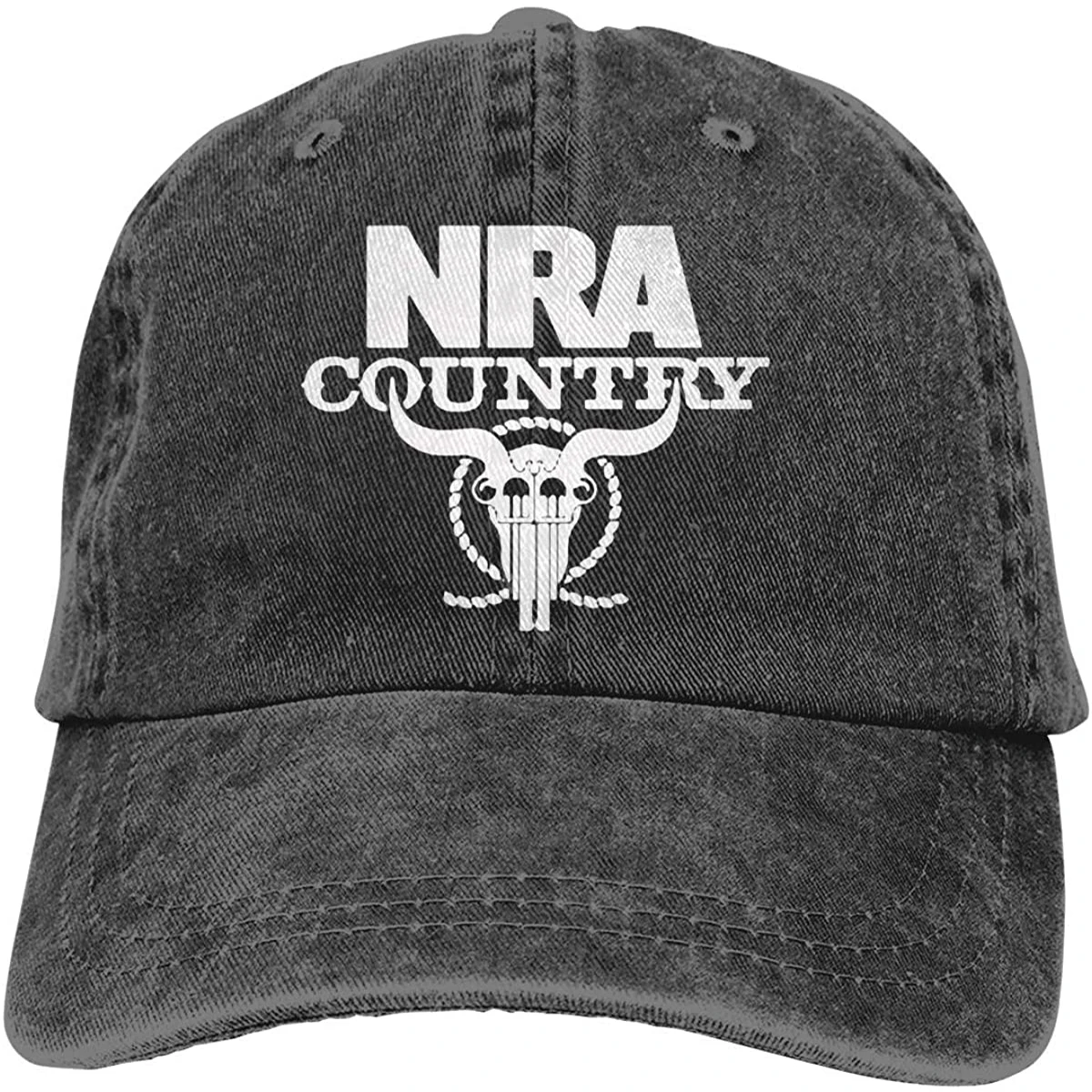 

KWISISI NRA Adjustable Noveity Cowboy Cap Black