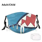 Фильтр Gawr Gura Shark Pm2.5, моющаяся маска для взрослых и детей, сделай сам, Gawr Gura Gawrgura Gawrt Hololive Holomyth голоen Vtuber