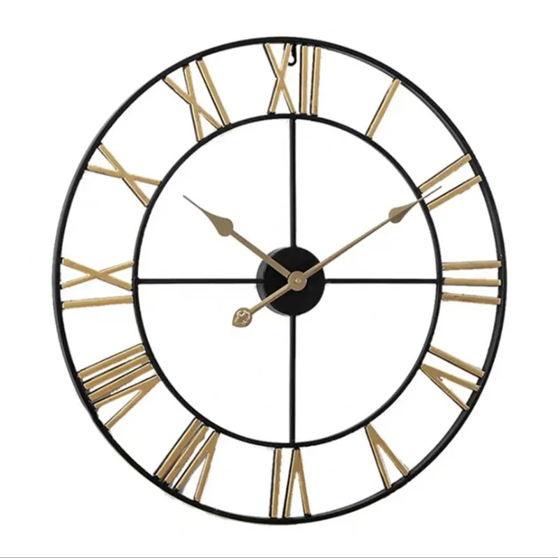 2019 Handmade Oversized 3D Retro Rustic Decorative Luxury Art Big Gear Wooden Vintage Large Wall Clock On The For Gift | Дом и сад