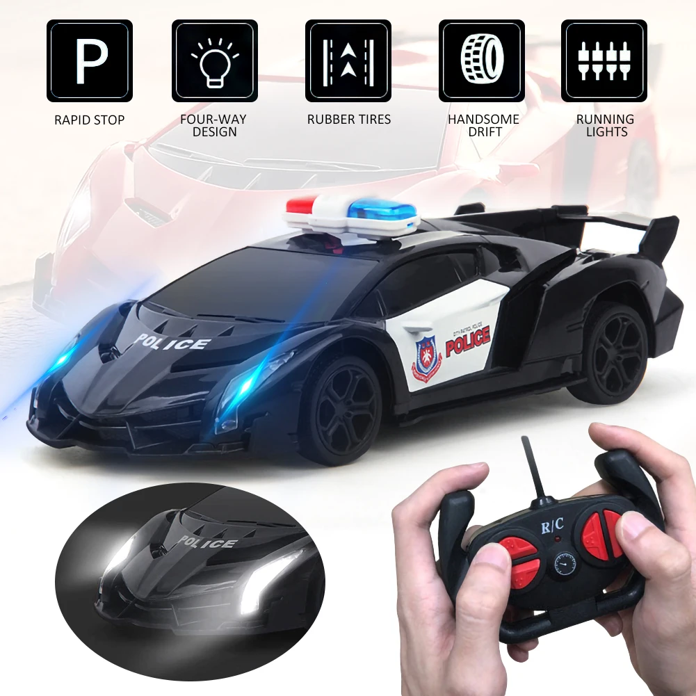 

Remote Control Car 1:24 Scale Racing Car High Speed Electric Race Stunt Toy for Kids Boys under 14-year-old Car Model Gifts