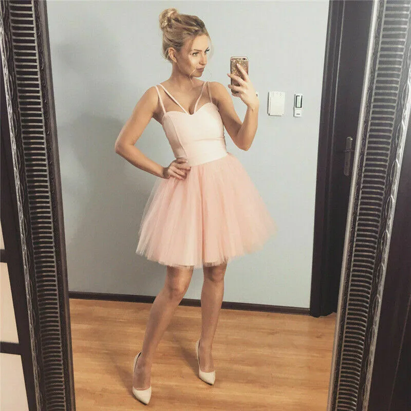 Женское кружевное Тюлевое платье пачка на бретельках официальное вечернее