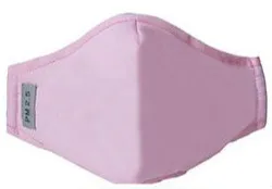 Pink Хлопок PM2.5 черная маска для рта Анти-пыль маска фильтр с активированным углем ветрозащитный Рот-муфельные бактерии доказательство маски для лица для защиты от гриппа уход - Цвет: Pink
