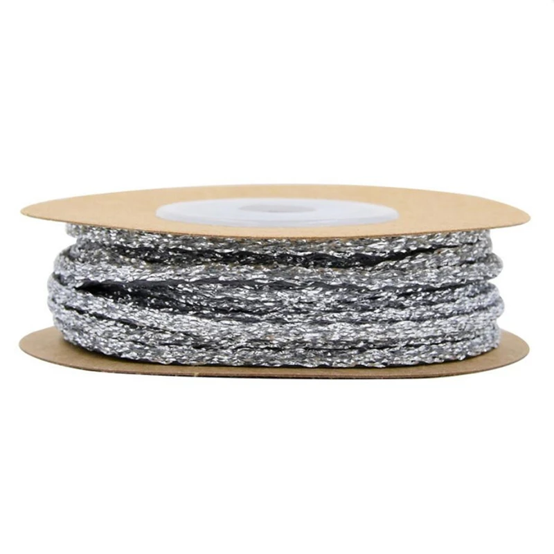 Декоративная лента Блестящий цветной ремешок 10 ярдов подарочная упаковка