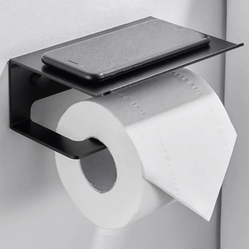 Высококачественный держатель рулона для ванной комнаты бумажных полотенец из