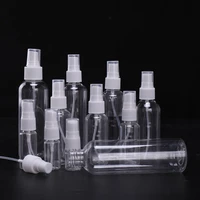 1pc 5ml 120ml refillable bottles travel transparent plastic perfume atomizer empty small mini spray bottle cosmetic containers
