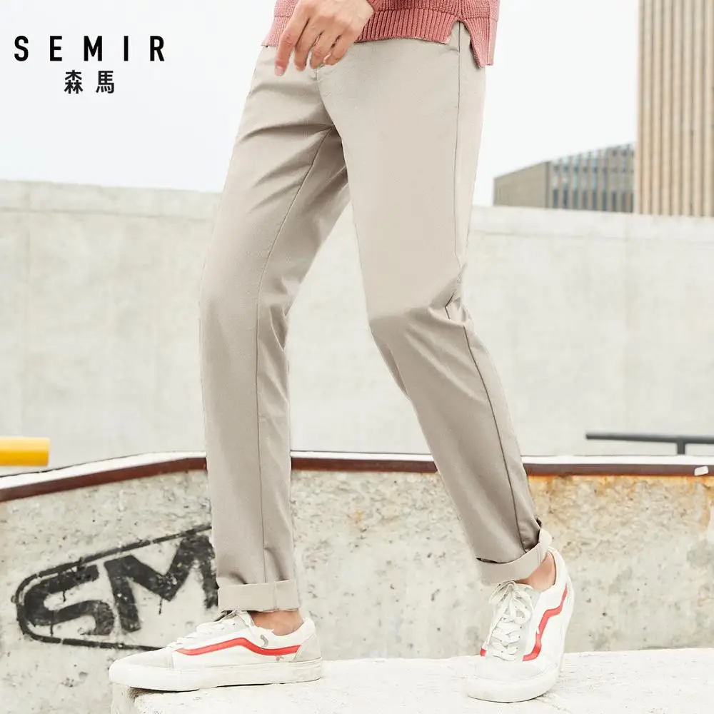 Брюки SEMIR мужские хлопковые повседневные модные штаны на заказ весна осень| |