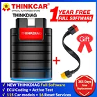 THINKCAR Thinkdiag V1.23.004, все программное обеспечение OBD2, полный системный сканер, диагностические инструменты, 16 услуг сброса, кодирование ЭБУ pk ELM327