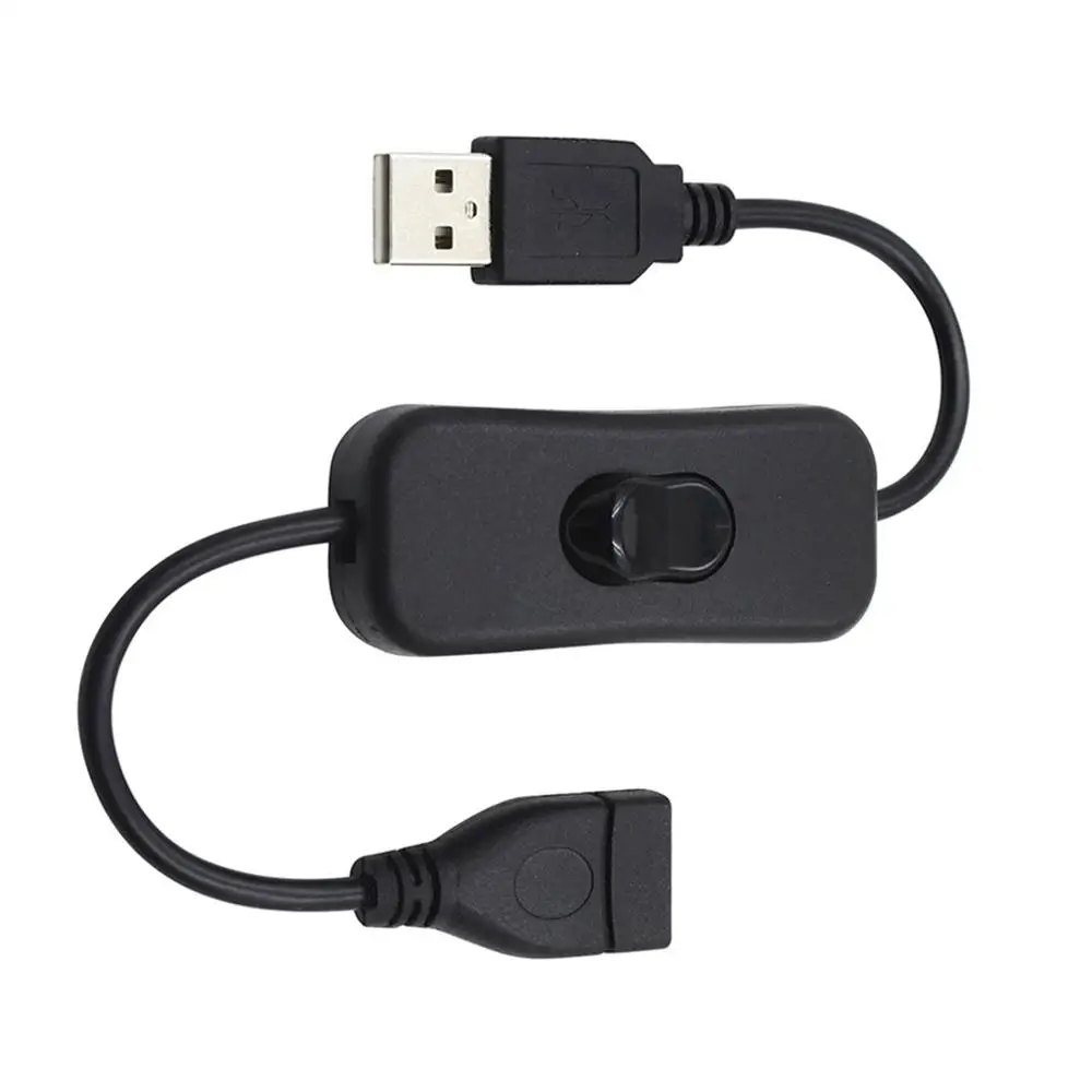 

Новый 28 см USB кабель с выключателем вкл/выкл Удлинительный кабель переключения для USB лампа USB вентилятор Питание линия прочная горячая Распродажа адаптер