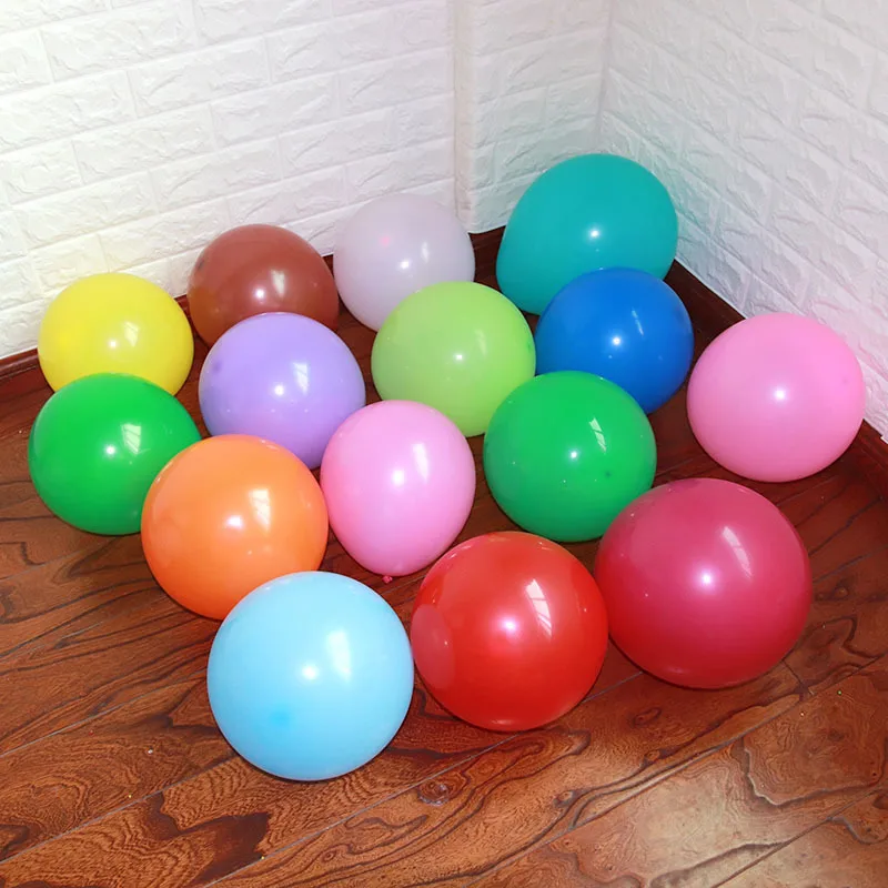 

12inch Latex Balloons Wedding Decoration Baby Shower Happy Birthday Site Layout Ballons Party Supplies