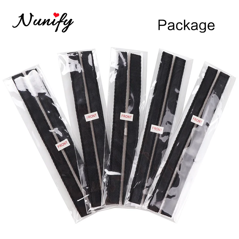 Nunify Invisible Swiss Lace For Making Lace Wigs Black Band Wig Accessories Lace Closure For Invisile Closing Fashion Wig Tools