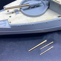 main and auxiliary gun barrel model upgrade parts for chuanyu cyg078 1144 model ship accessories