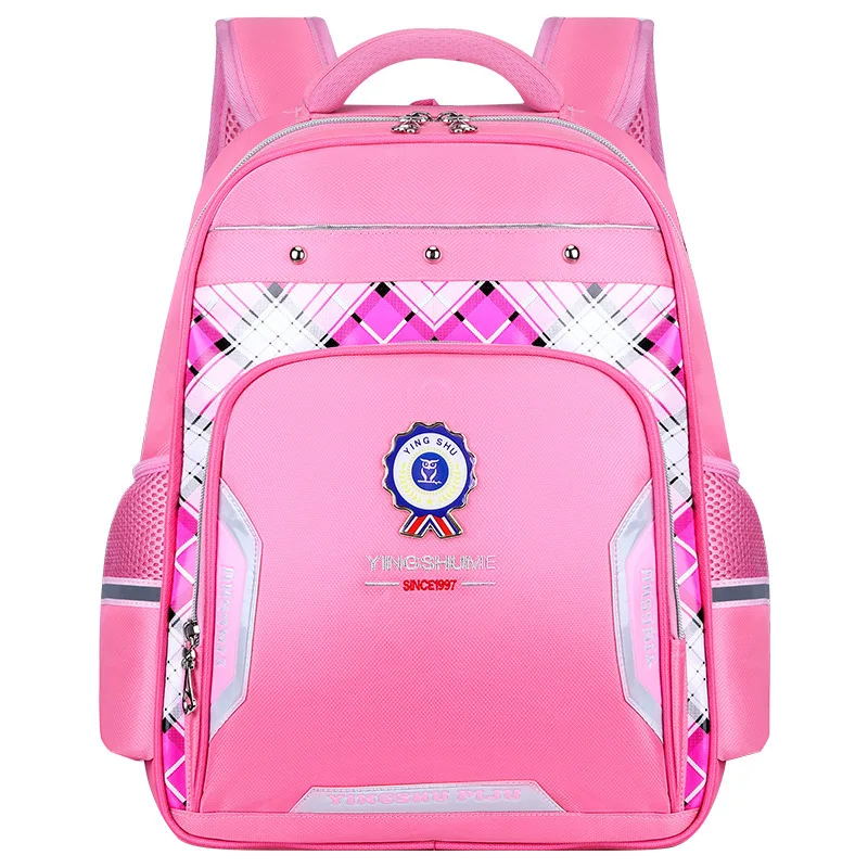 2023 Children School Bags for Boys Girls Nylon Backpacks Lighten Burden On Shoulder For Kids Book Bag Mochila Infantil Zip