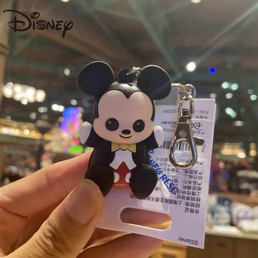 

Disney Mickey Keychain Pendant Mickey Key Ring Doll Pendant Q Version Mickey Doll Keychain