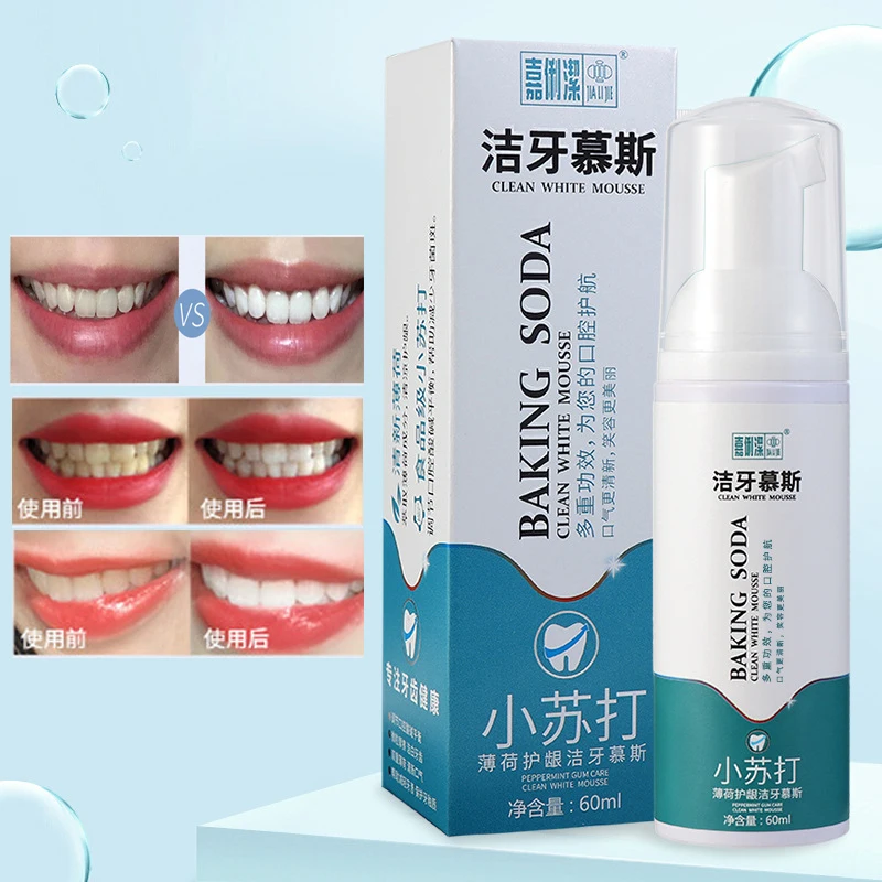 

60 мл, пенопласт для чистки и отбеливания полости рта
