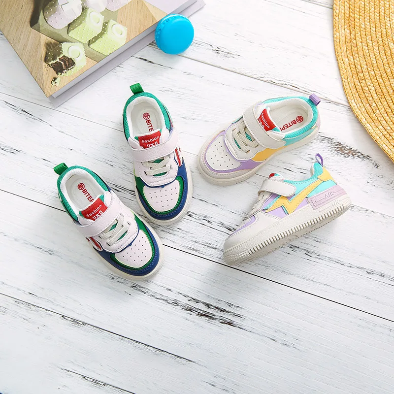 Весенние повседневные кроссовки для малышей детские спортивные из сетчатого