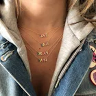 Ожерелье из серебра 925 пробы с надписью MAMA LOVE DREAM