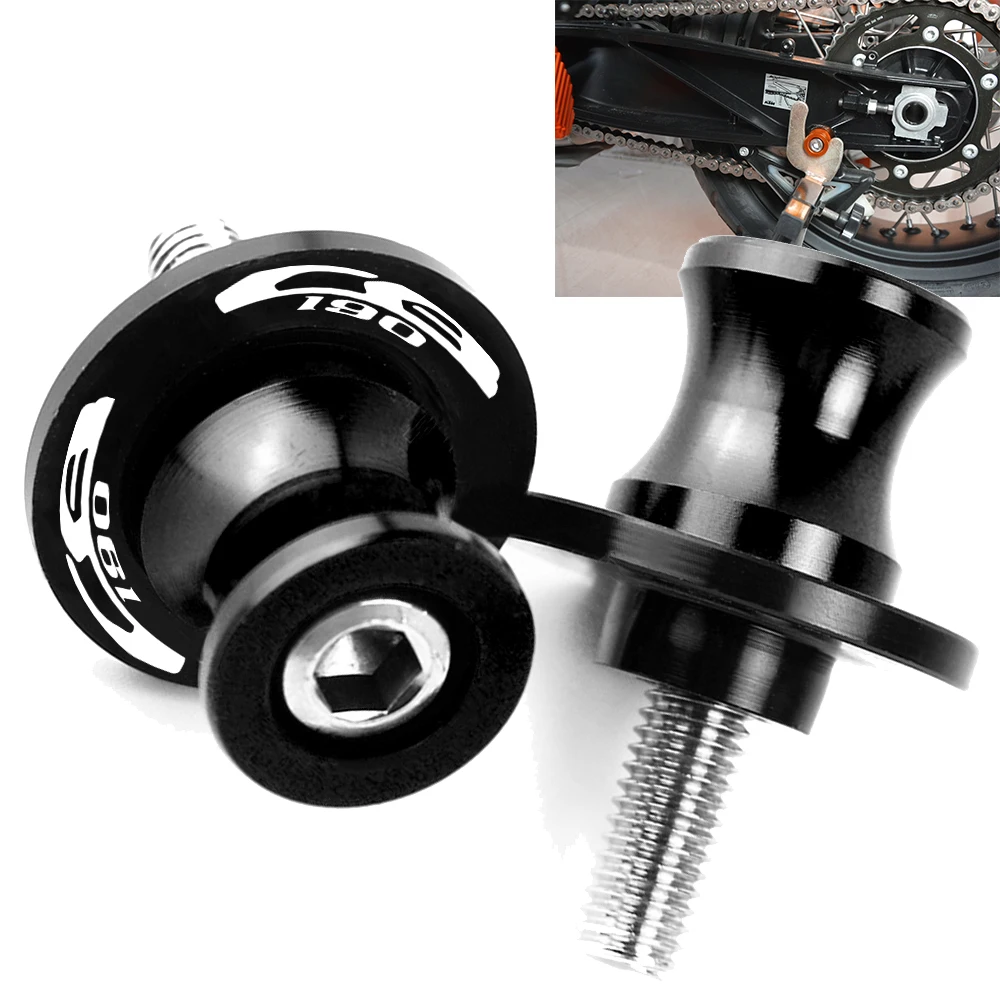 8 мм аксессуары для мотоциклов катушки слайдера винты с крышкой стойки Honda cb190 cbr 190