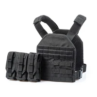 safety actical vest outdoor tactical cs adjustable vest for man woman adults wear resistant combat vest