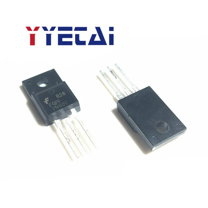 TAI 20 шт. Новый 2N60 FQPF2N60C полевой МОП-транзистор N T0-22OF пластикопосылка