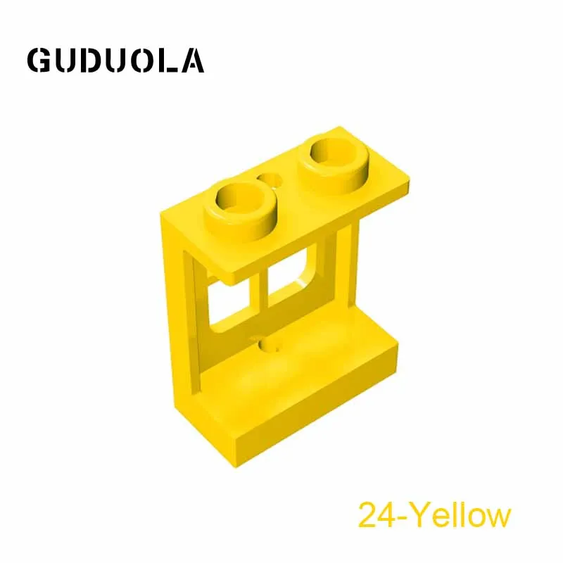 

Guduola Window 1x2x2 with 1 Hole in Bottom (60032) Frames/Windows/Walls and Doors MOC Building Block Toys Parts Brick 40pcs/LOT