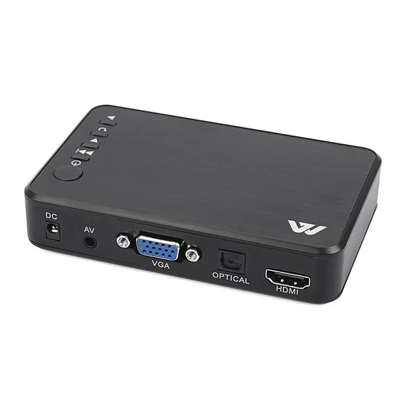 Full HD 1080p Медиа Видео центр портативный мультимедийный плеер HDMI MKV Rmvb USB SD/MMC Пульт