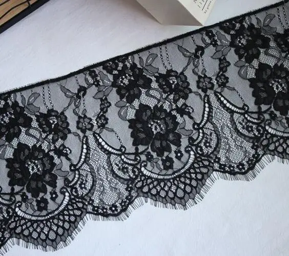 Кружевная ткань для рукоделия, 6 м/лот, 27 см | Дом и сад | АлиЭкспресс