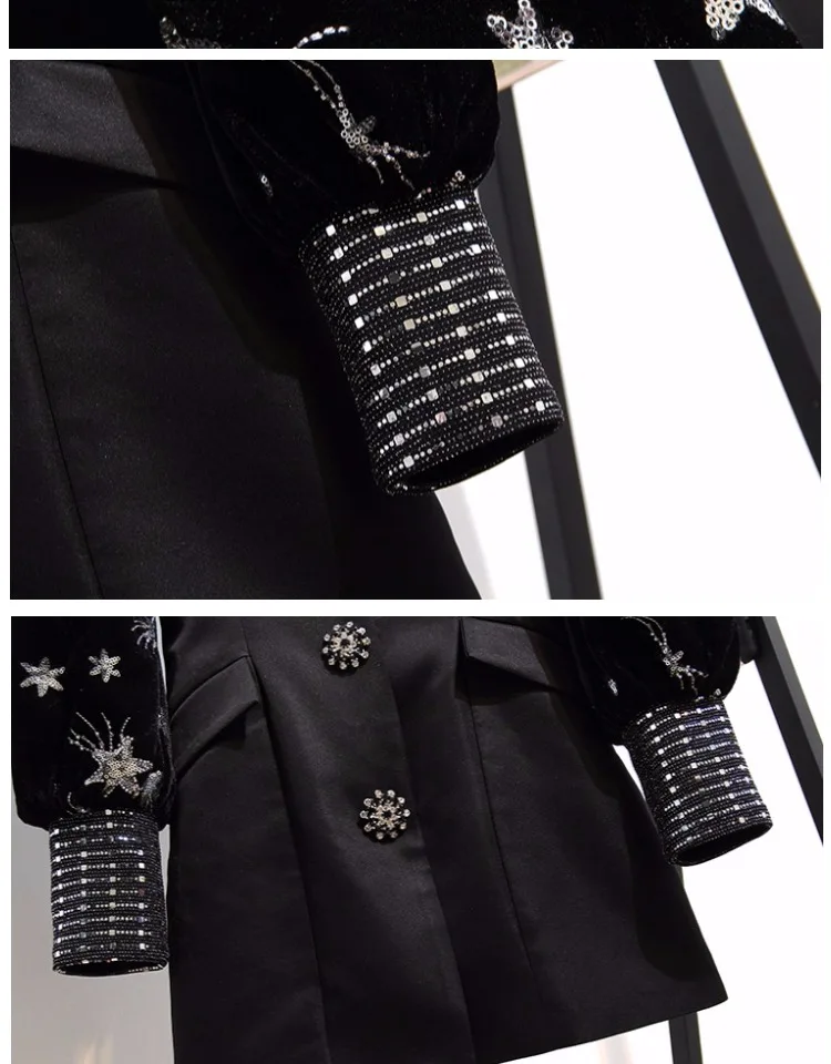 Бренд 2020 осенние подиумные платья женское роскошное бархатное платье весеннее