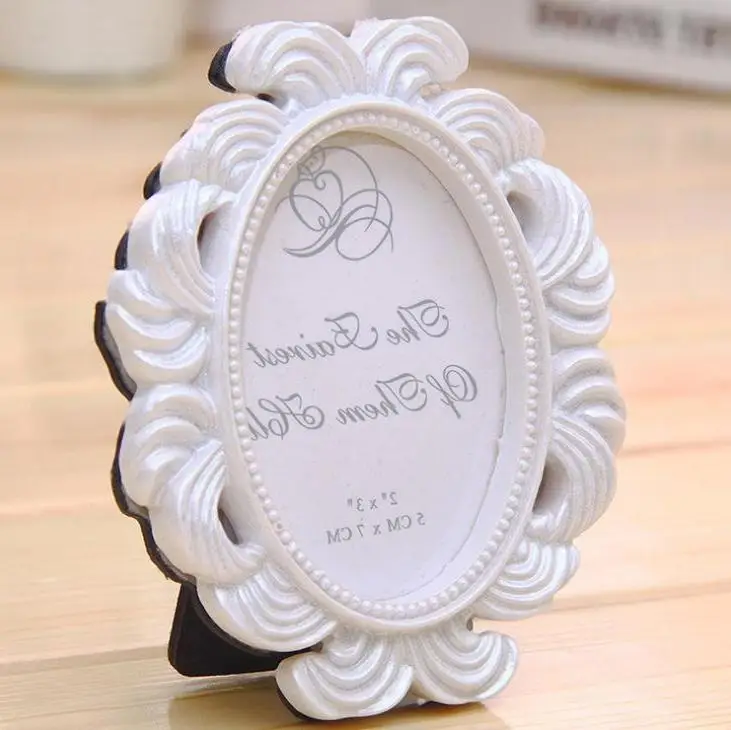 

Белая и черная барочная фоторамка в викторианском стиле, держатель для карт, свадебные и свадебные сувениры, бесплатная доставка, оптовая п...