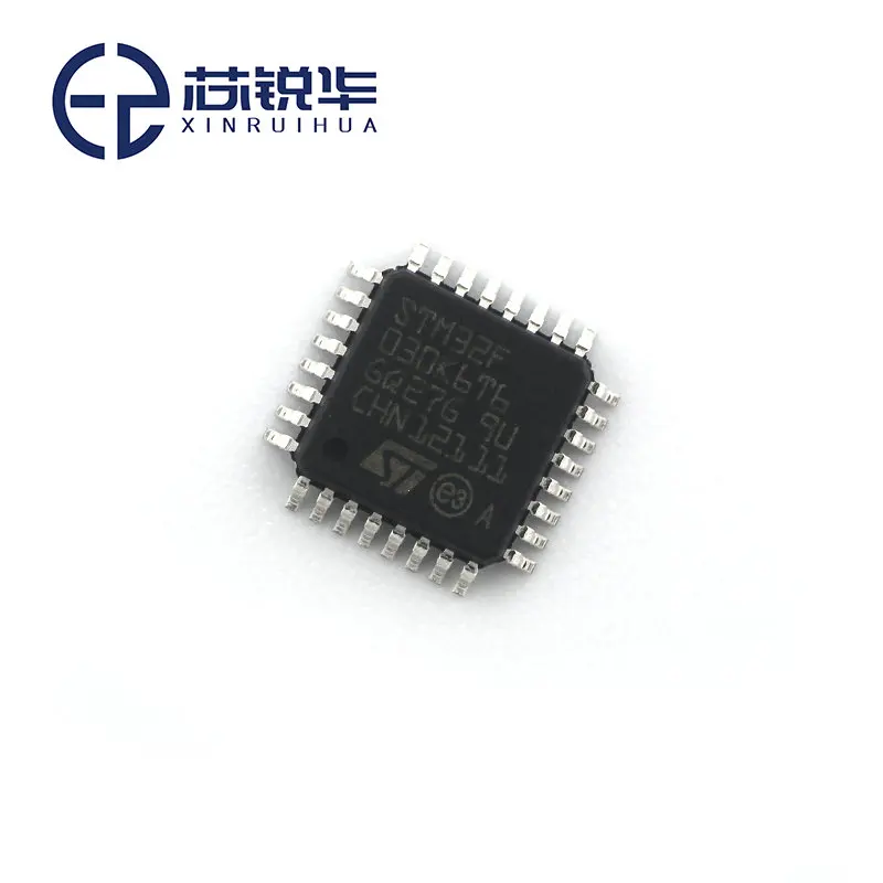 STM32F030K6T6 LQFP-32 XinRuiHua 100% оригинальный новый STM32F серии 32KB Flash 4KB SRAM SMT 32-бит