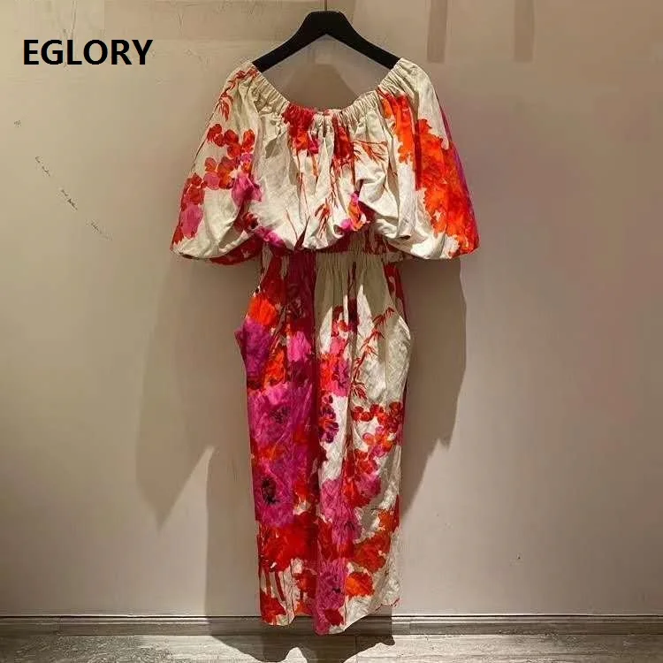 

Женское платье средней длины с открытыми плечами, облегающее платье составного кроя с винтажным принтом и карманами, лето 2020