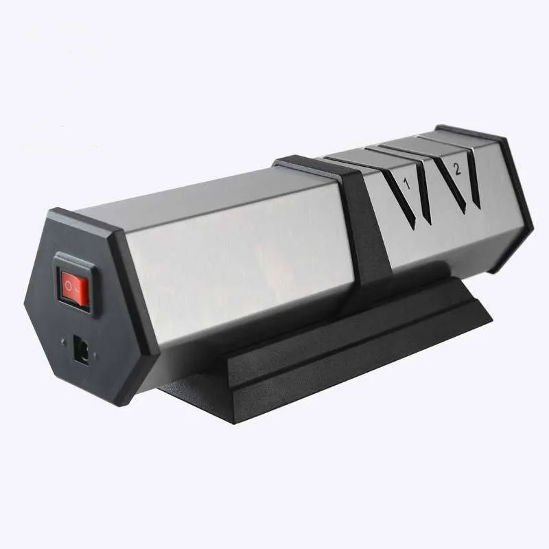 

Kitchen Electric Knife Sharpener Professional Knife Sharpening Tool Automatic Fast Sharpener Home Fixed Angle Sharpener ZM1012