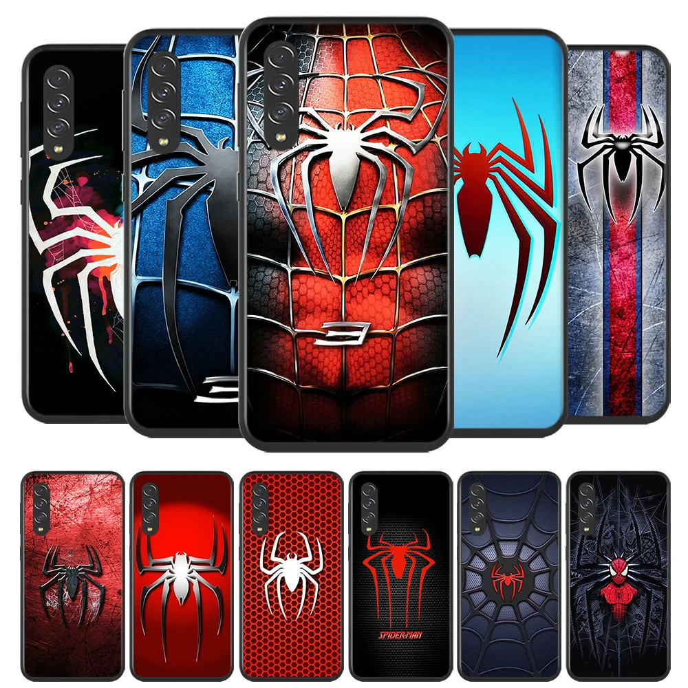 

Marvel SpiderMan Avengers Cool for Samsung Galaxy A90 A80 A70 A60 A50 A40 A30 A20 A2Core A10 Silicone Soft Black Phone Case