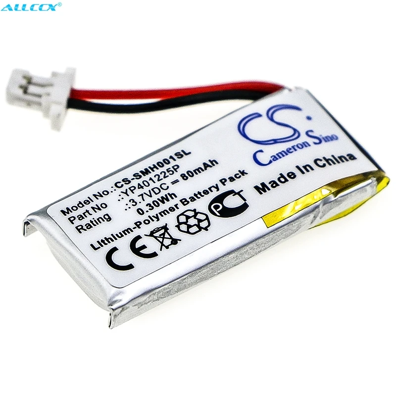 Аккумулятор Cameron Sino 80mAh YP401225P для Sena 10U AR 01 HR SC HR01|Цифровые аккумуляторы| |
