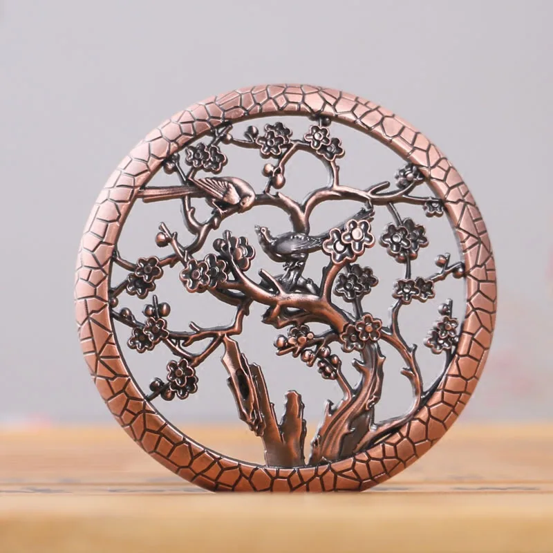 Пустотелая горелка для благовоний домашний декор Античная Медная катушка